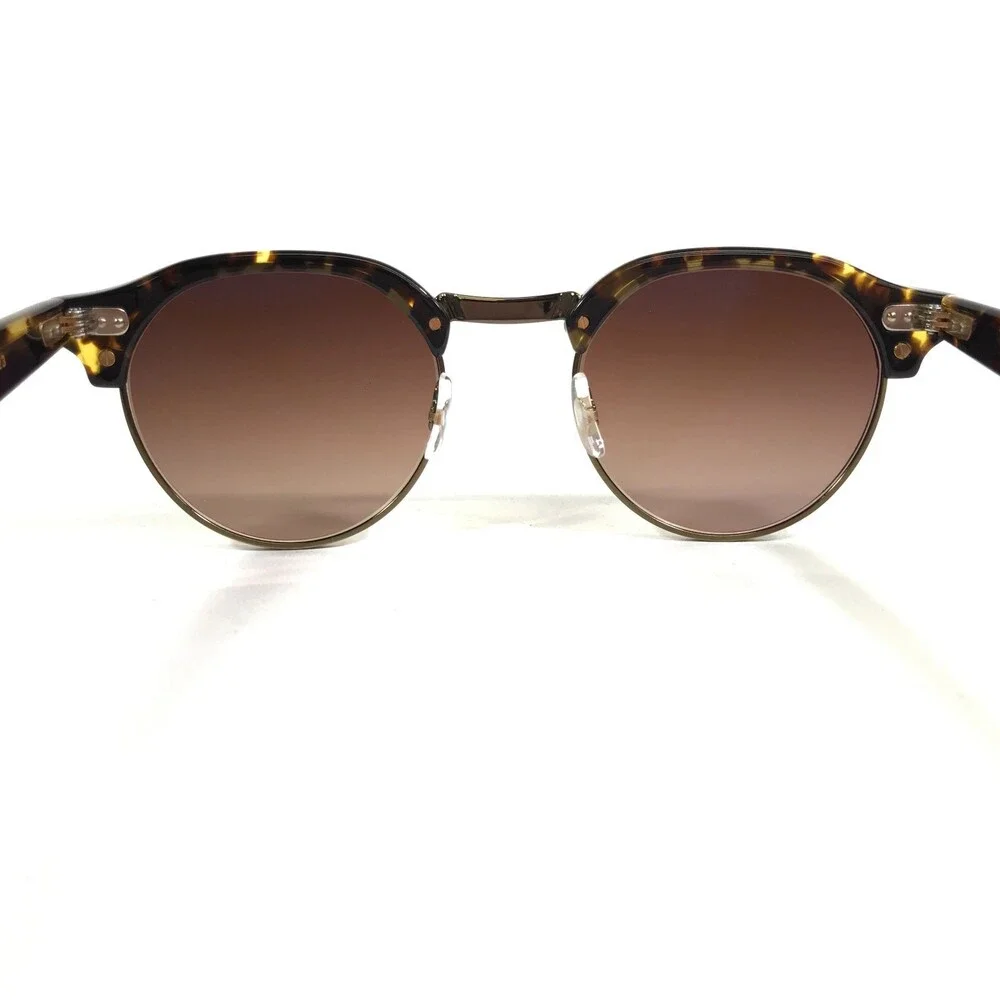 Garrett Leight Sunglasses OAKWOOD TUT-BG Tortoise Gold w/ Brown Gradient Lenses